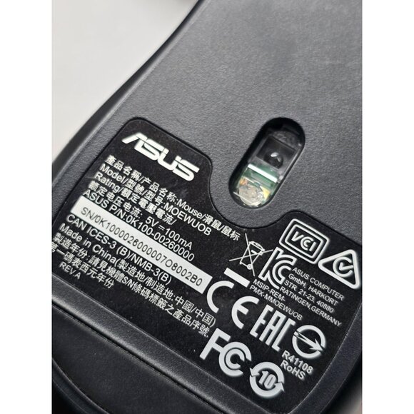 ASUS Wired Gaming USB Red Backlit KB V2 Standard Mechanical Keyboard With Mouse - Picture 5 of 11